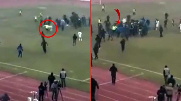 Kırmızı kart gösteren hakem sahada döve döve öldürüldü!