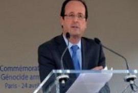  François Hollande Ermeni Soykırımı'nı anma törenine katılacak