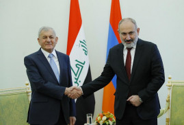 Nikol Paşinyan ve Abd Al-Latif Jamal Rashid, Ermenistan-Irak işbirliği geliştirme konularını görüştü