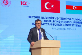 Թուրքիան Ադրբեջանի ոչ նավթային ոլորտում ներդրում կատարած երկրների շարքում առաջինն է