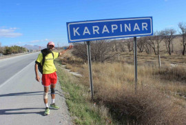 Ֆրանսիացի վազորդը Թուրքիա հասնելու համար վազել է ավելի քան 80 օր