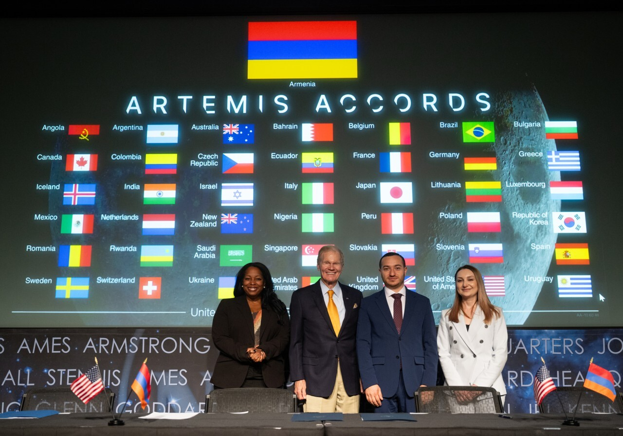 ABD NASA merkezinde Artemis Anlaşmasının imzalanmasını takdirle karşılıyor