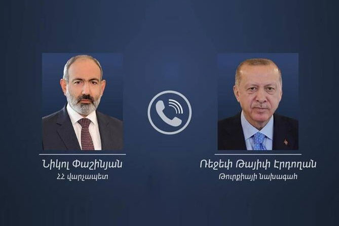 Paşinyan, Erdoğan ile telefonda görüştü