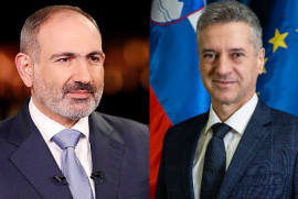 Başbakan Paşinyan, Slovenyalı mevkidaşına tebrik mesajı gönderdi