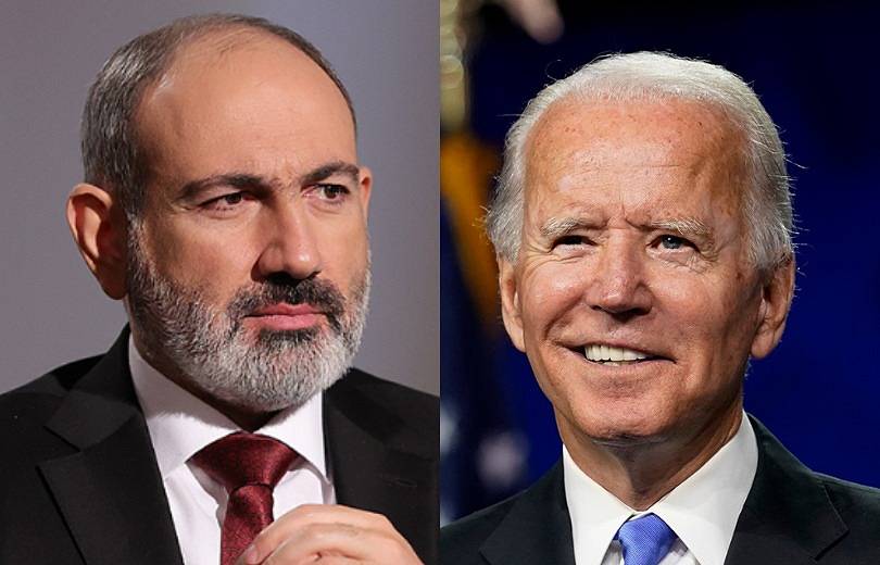 Paşinyan'dan Biden'a: Ermenistan, bölgemizde barışın tesisi sürecinde ABD'nin rolüne büyük değer veriyor