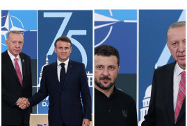 Էրդողանն ու Մակրոնը քննարկել են հայ-ադրբեջանական գործընթացը