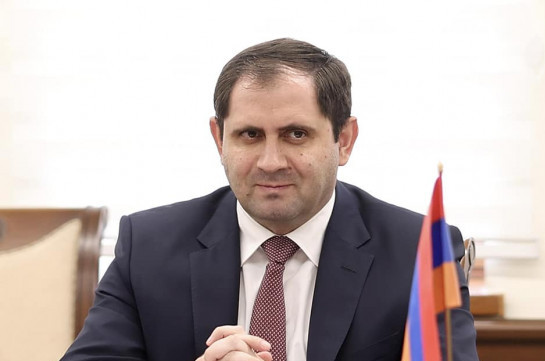 Ermenistan Savunma Bakanı'ndan AB'ye finansman yardımı için teşekkür