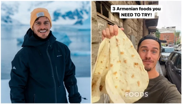 Ünlü seyahat bloggerı Ermenistan'dan çok etkilendi