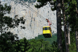 Ermeni işadamı Kırım'da yeni bir teleferik inşa ediyor