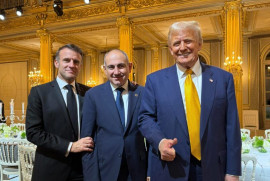 Notre Dame Katedrali'nin yeniden açılış töreninde Paşinyan Trump ile bir araya geldi