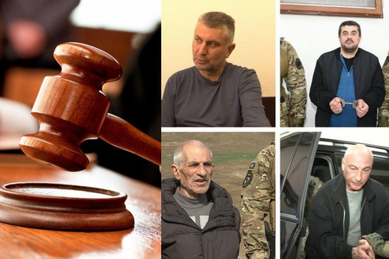 Bakü, yasadışı şekilde tutuklanan 15 Artsakhlı hakkında 2.548 suçlama yöneltti