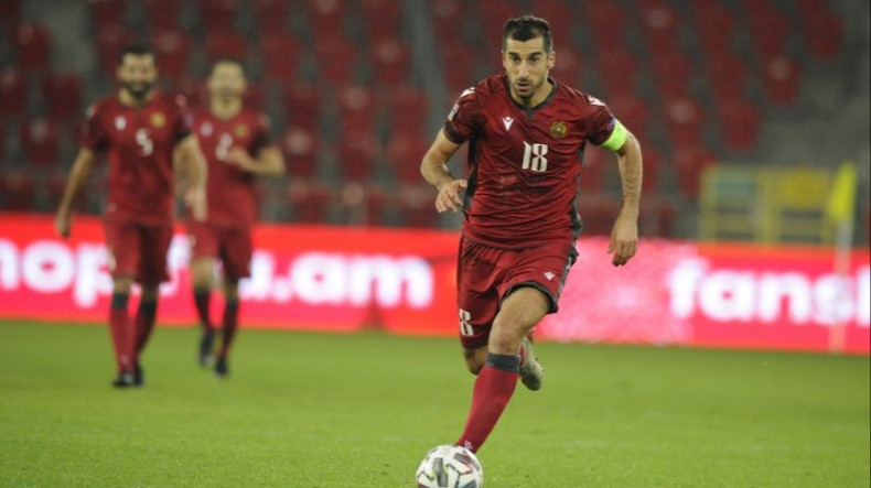 Henrik Mkhitaryan Ermenistan'ın en iyi futbolcusu seçildi