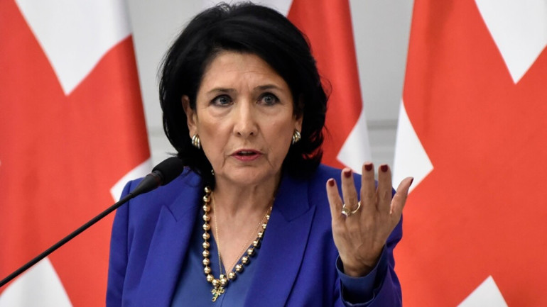 Salome Zurabişvili: Ermenistan-ABD stratejik ortaklığı Güney Kafkasya'da istikrar ve barışa katkıda bulunuyor