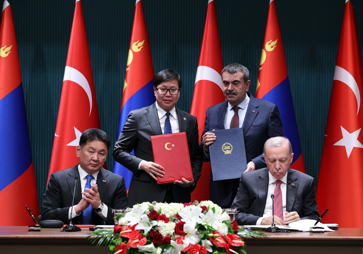 Թուրքիայի և Մոնղոլիայի միջև ստորագրվել է 11 համաձայնագիր